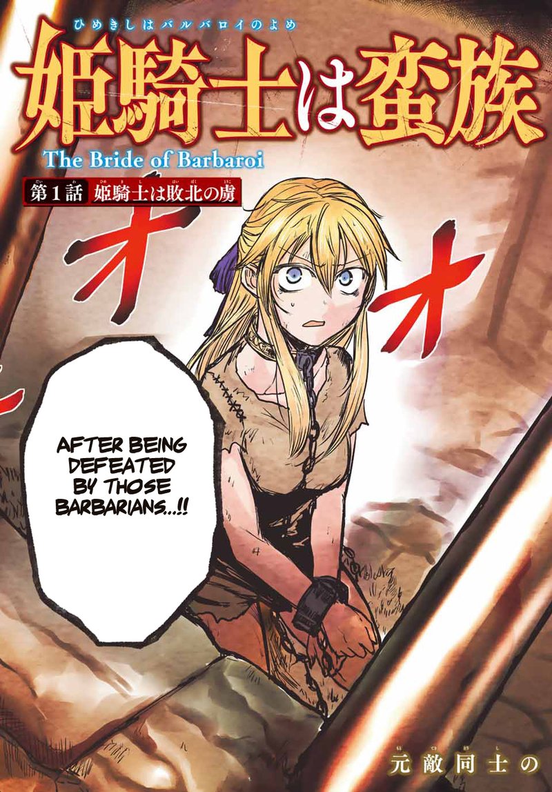 Hime Kishi Wa Barbaroi No Yome 1 3
