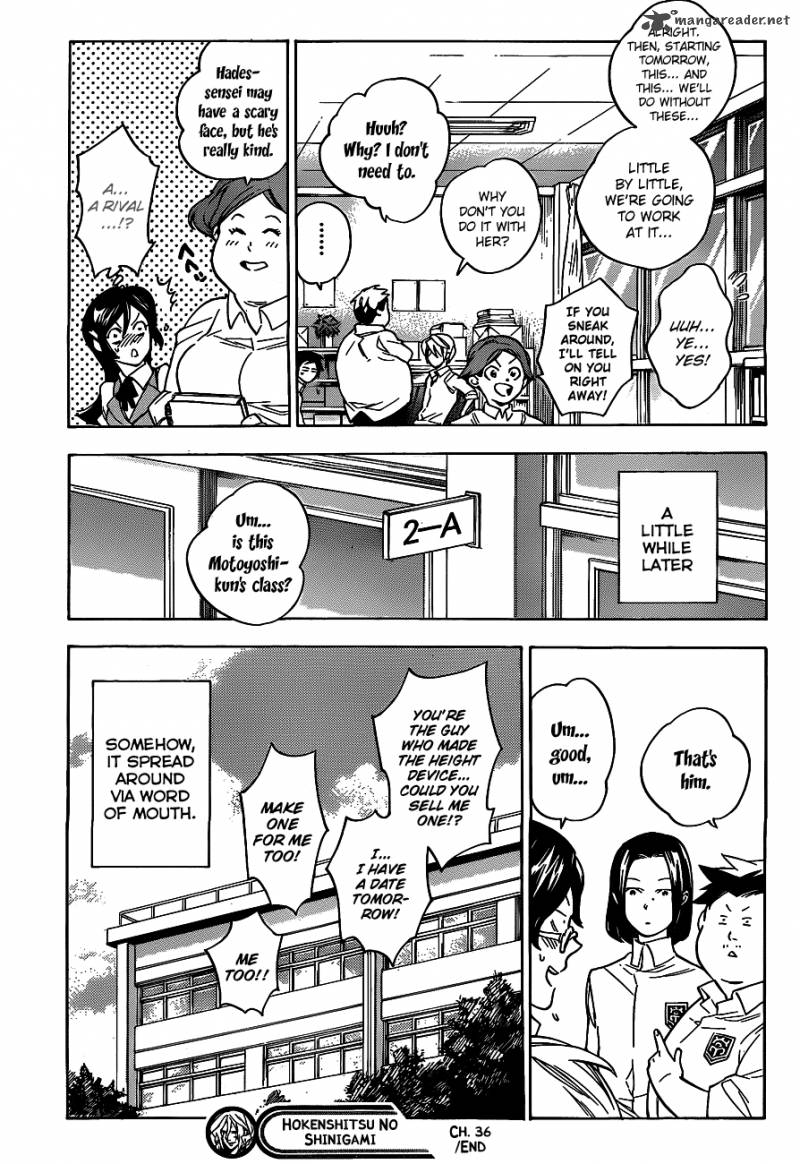 Hokenshitsu No Shinigami 36 20