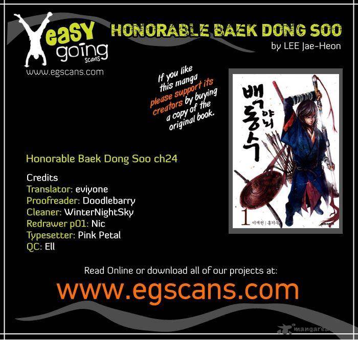 Honorable Baek Dong Soo 24 1