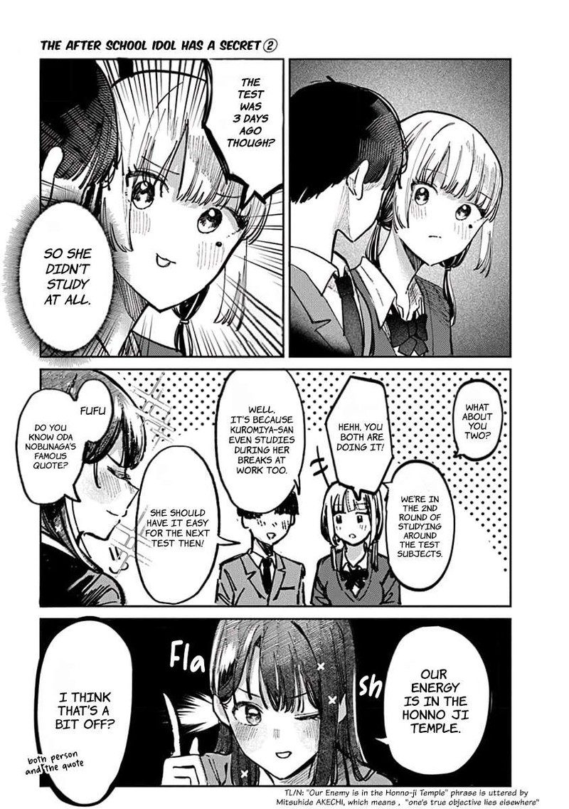 Houkago No Idol Ni Wa Himitsu Ga Aru 10 11
