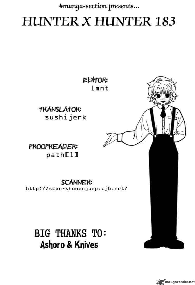 Hunter X Hunter 183 16