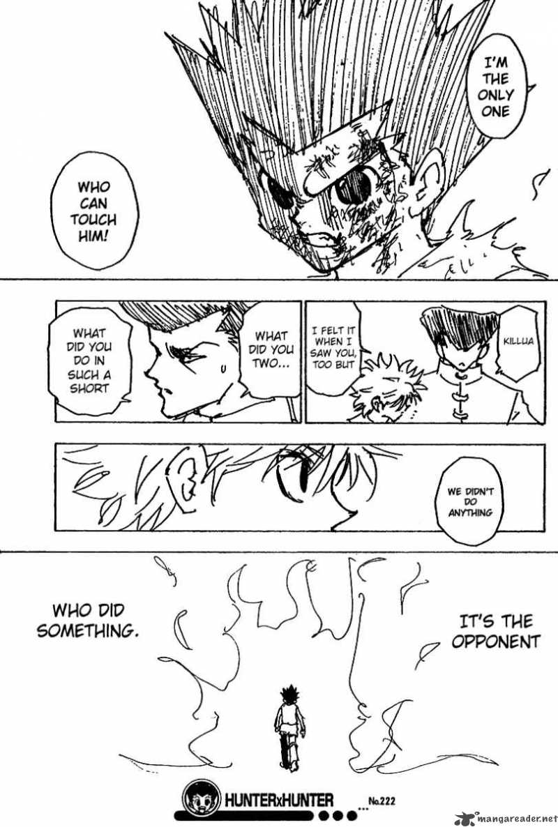Hunter X Hunter 222 15