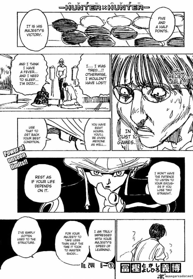 Hunter X Hunter 244 1