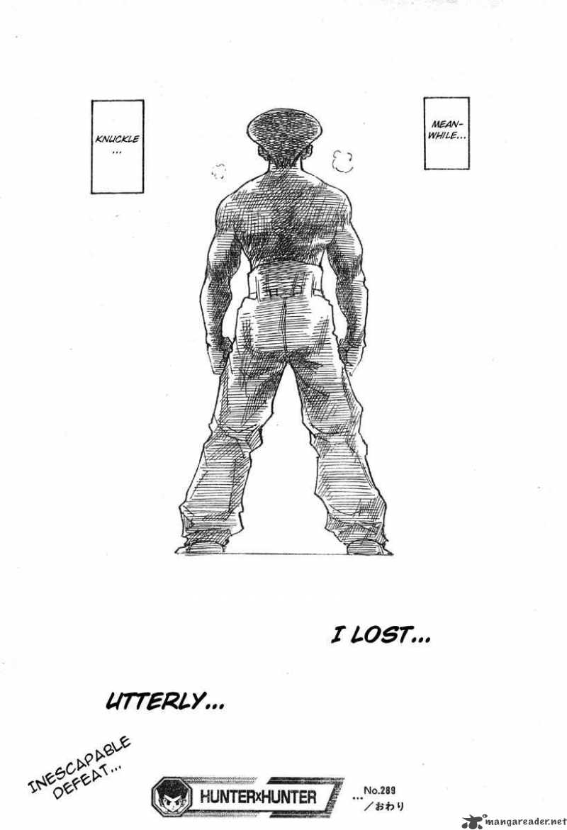 Hunter X Hunter 289 19