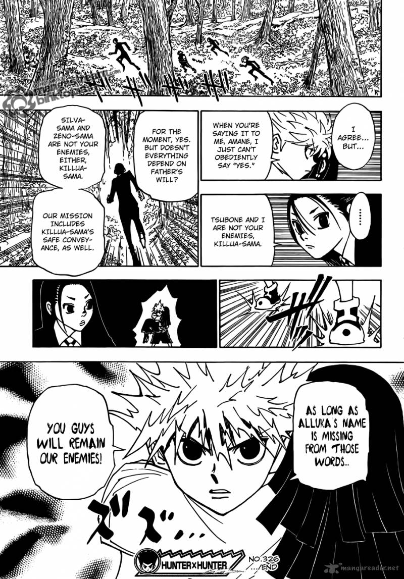 Hunter X Hunter 326 19