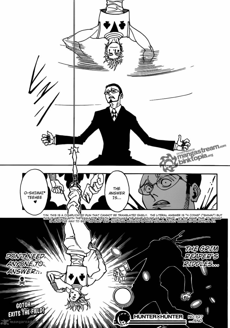 Hunter X Hunter 327 19