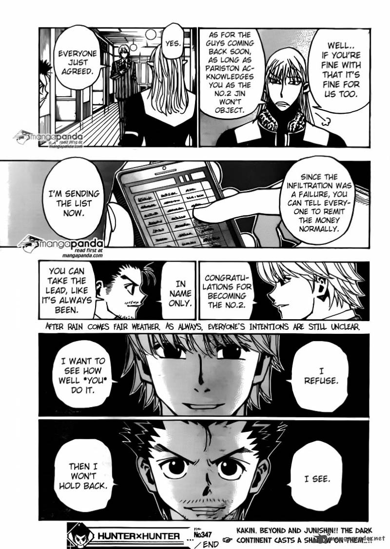 Hunter X Hunter 347 19