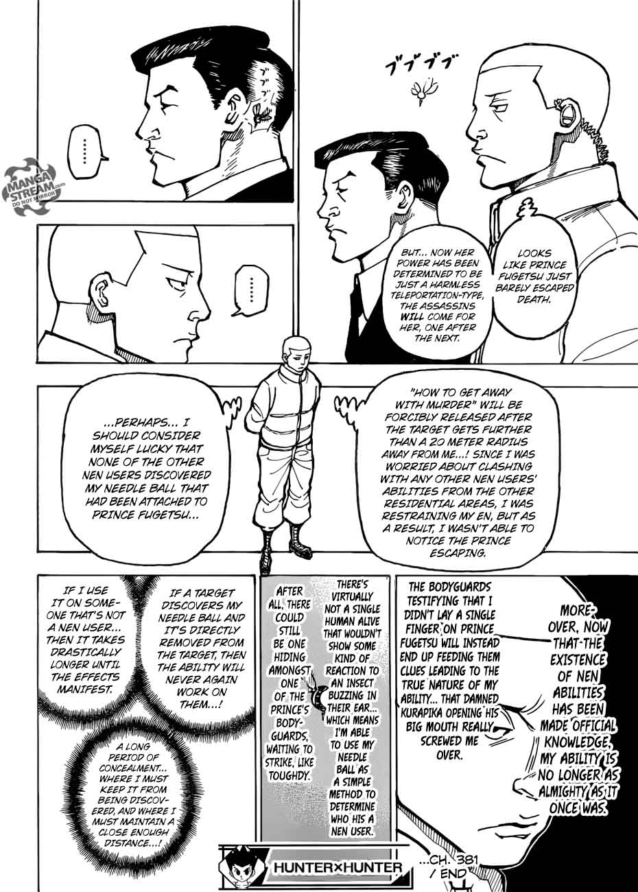 Hunter X Hunter 381 18