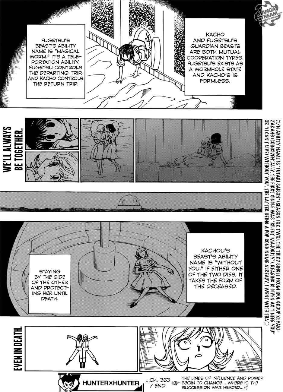 Hunter X Hunter 383 18