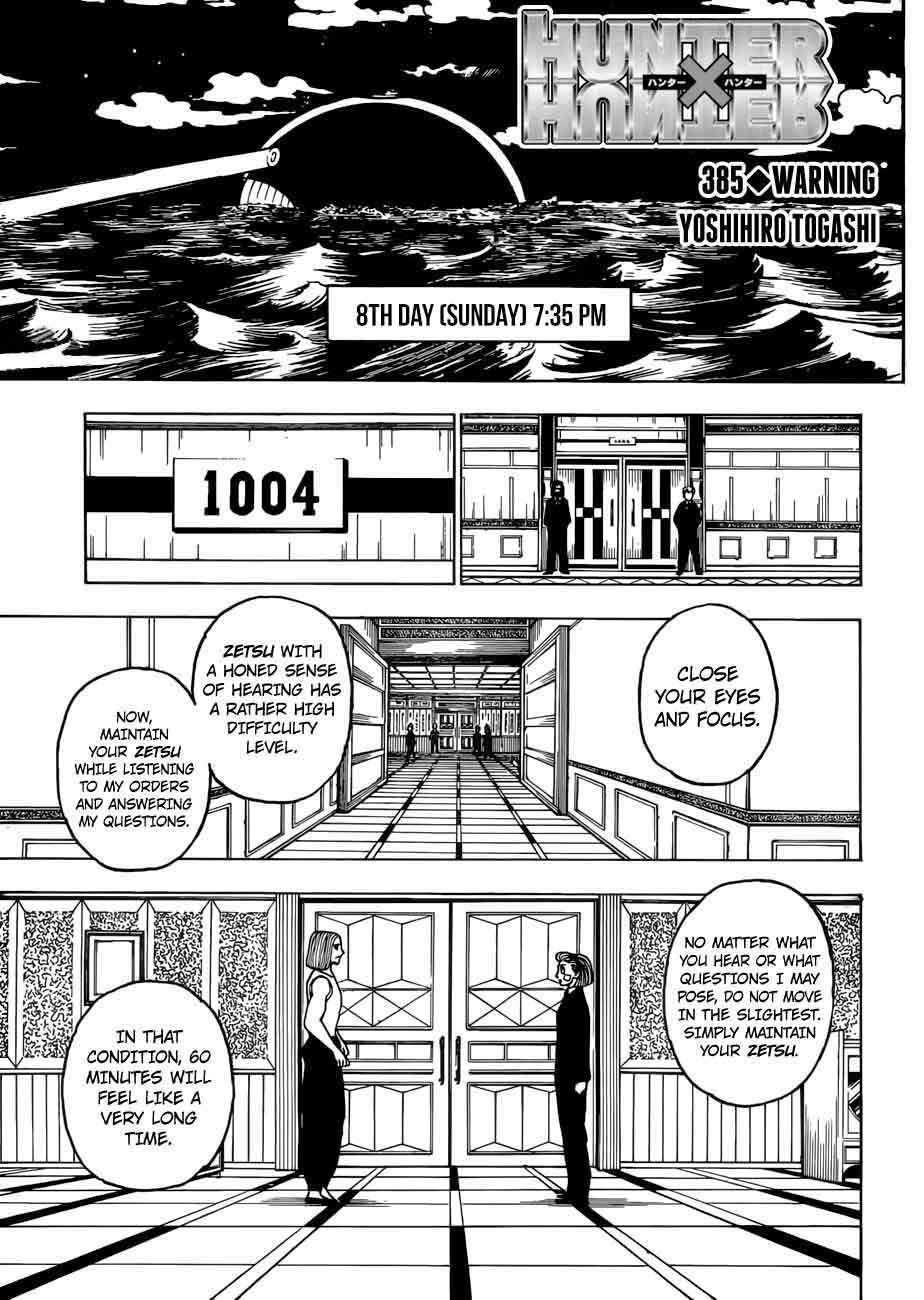 Hunter X Hunter 385 1