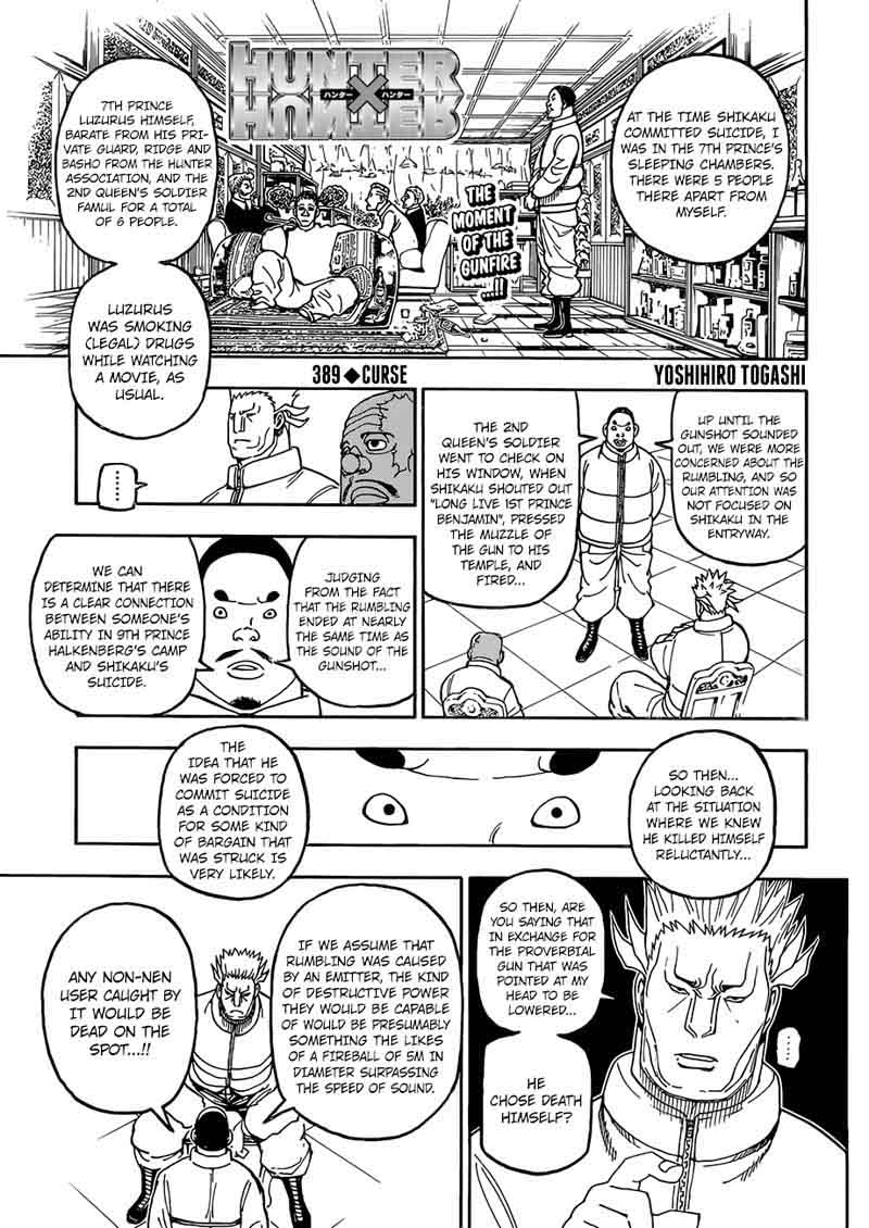 Hunter X Hunter 389 1