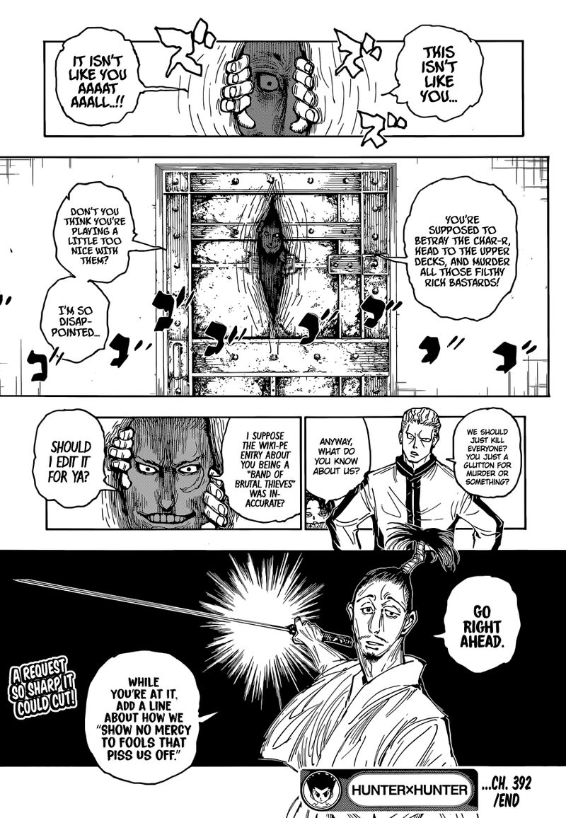 Hunter X Hunter 392 19