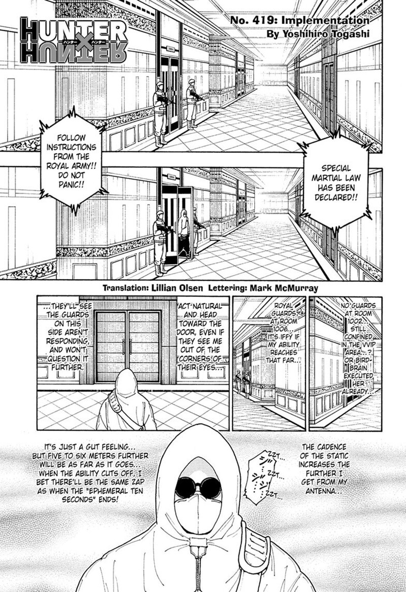 Hunter X Hunter 419 1