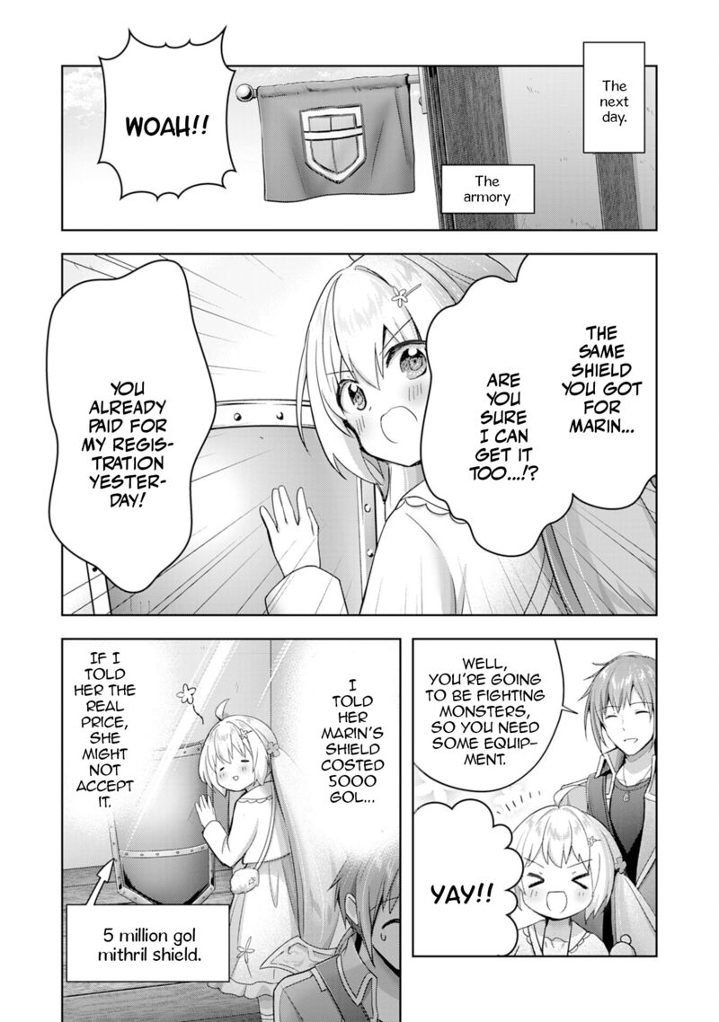 I Wanted To Confess To The Receptionist And When I Went To The Guild I Became A Hero 28 13