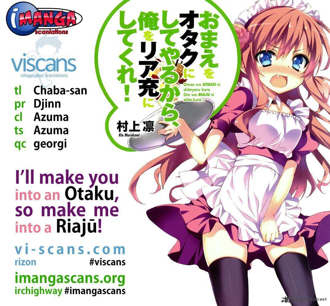 Ill Make You Into An Otaku So Make Me Into A Riajuu 19 1