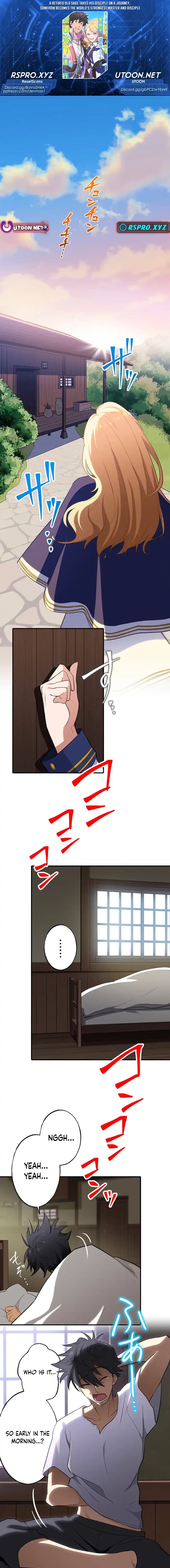 Intaishita Ossan Kenjada Ga Manadeshi Ga Tsuihou Sarete Kita No De Shoushin Ryokou Ni Tsureteiku Surouraifu Na Tabi No Tsumori Ga Nazeka Sekai Saikyou No Shitei Ni Natte Ita 1 1