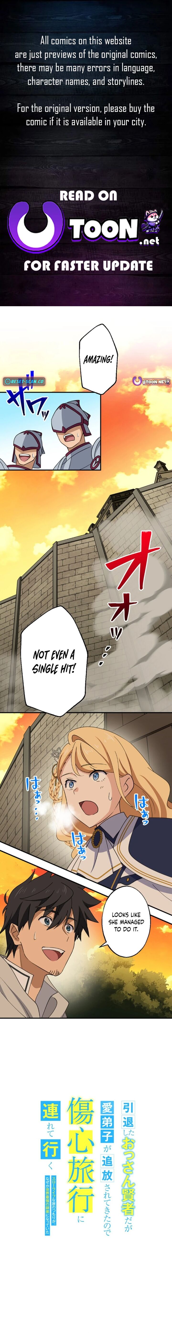 Intaishita Ossan Kenjada Ga Manadeshi Ga Tsuihou Sarete Kita No De Shoushin Ryokou Ni Tsureteiku Surouraifu Na Tabi No Tsumori Ga Nazeka Sekai Saikyou No Shitei Ni Natte Ita 23 1