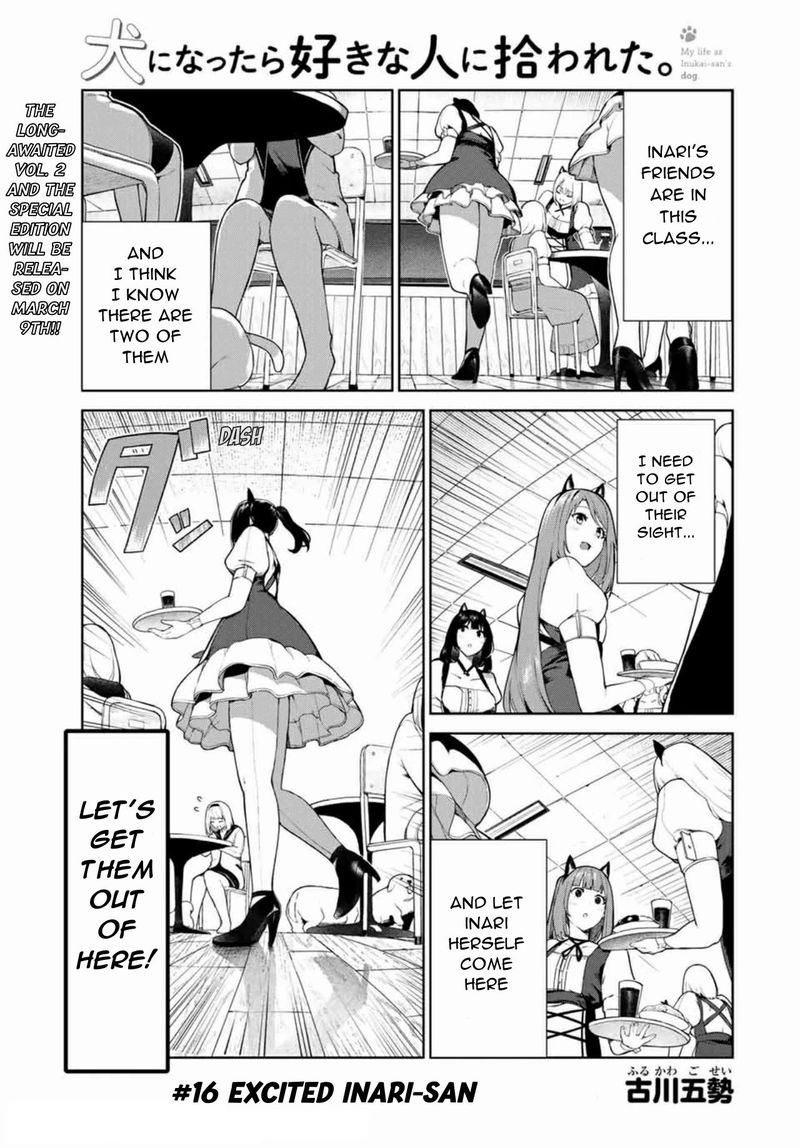 Inu Ni Nattara Suki Na Hito Ni Hirowareta 16 1