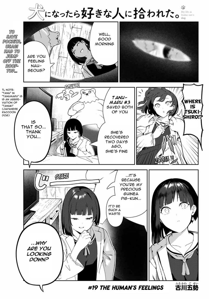 Inu Ni Nattara Suki Na Hito Ni Hirowareta 19 1