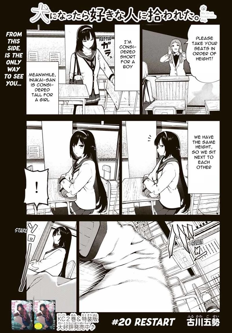 Inu Ni Nattara Suki Na Hito Ni Hirowareta 20 1