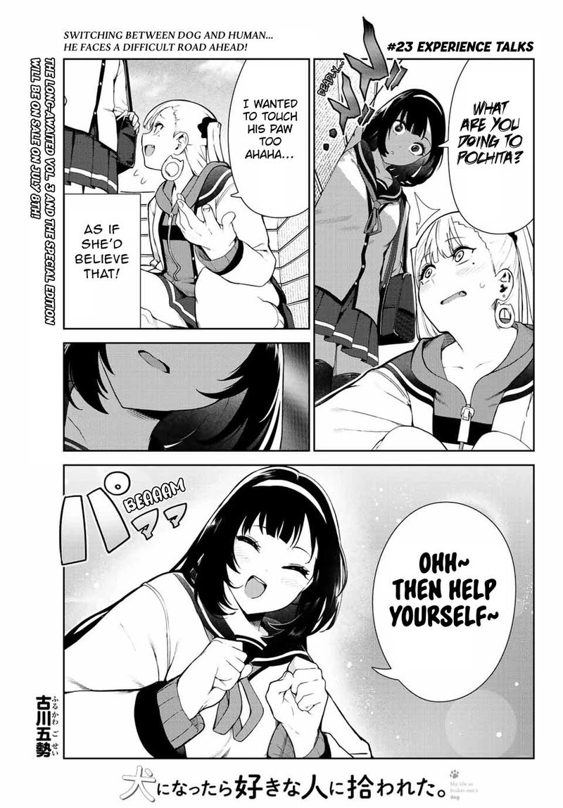 Inu Ni Nattara Suki Na Hito Ni Hirowareta 23 1