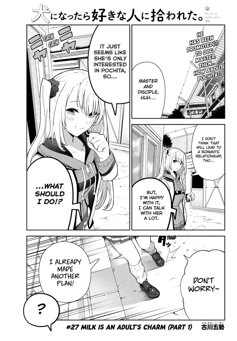 Inu Ni Nattara Suki Na Hito Ni Hirowareta 27 1
