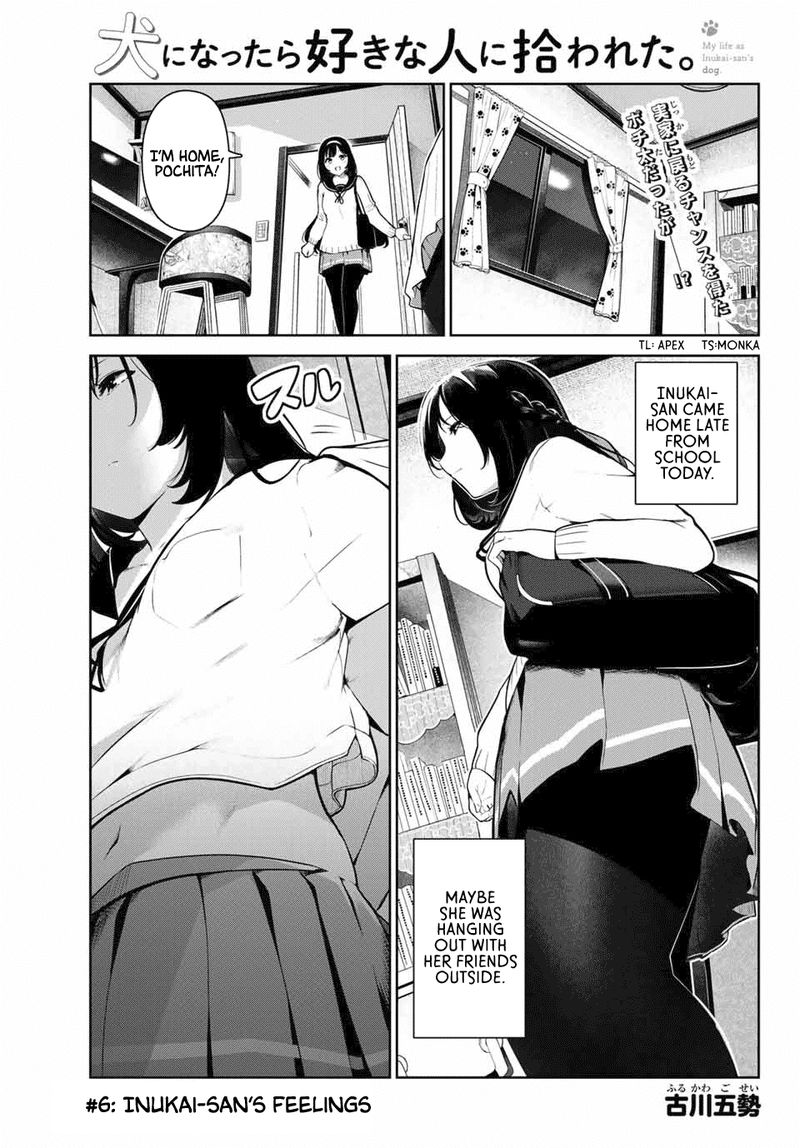 Inu Ni Nattara Suki Na Hito Ni Hirowareta 6 1