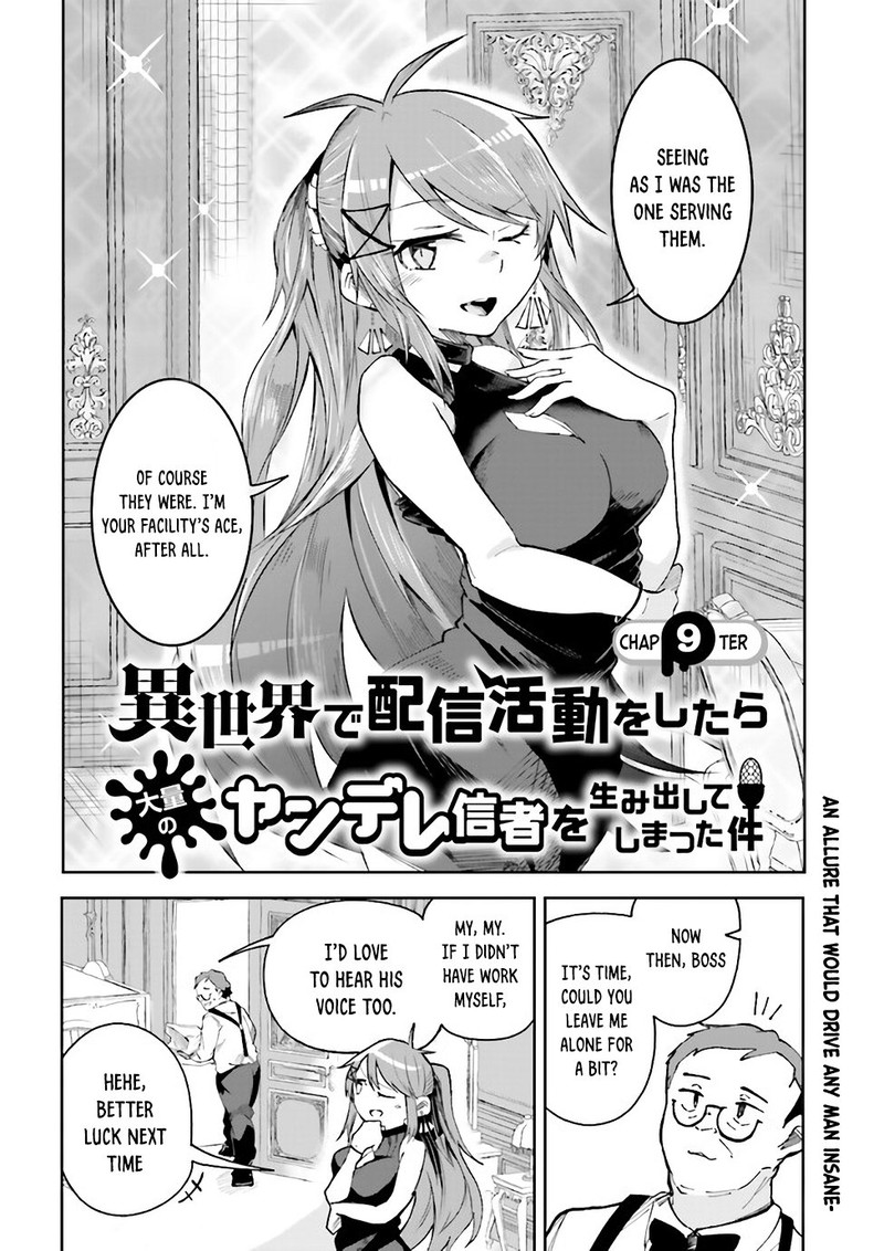 Isekai De Haishin Katsudou Wo Shitara Tairyou No Yandere Shinja Wo Umidashite Shimatta Ken 9 2