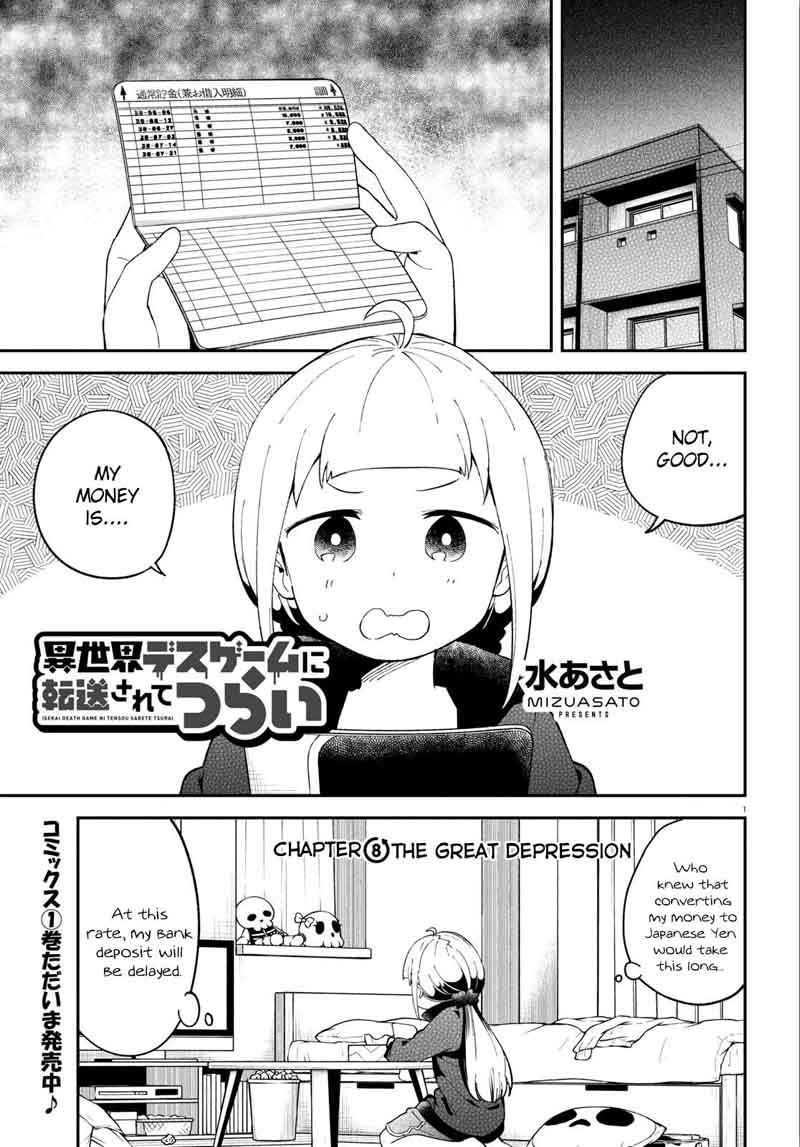Isekai Death Game Ni Tensou Sarete Tsurai 8 1