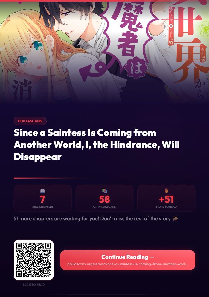 Isekai Kara Seijo Ga Kuru You Na No De Jamamono Wa Kieyou To Omoimasu 7 34