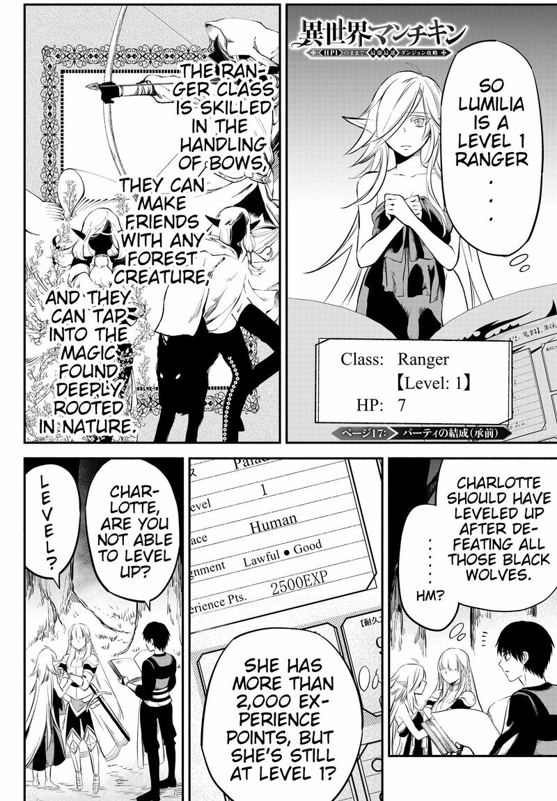 Isekai Man Chikin Hp 1 No Mama De Saikyou Saisoku Danjon Kouryaku 17 1