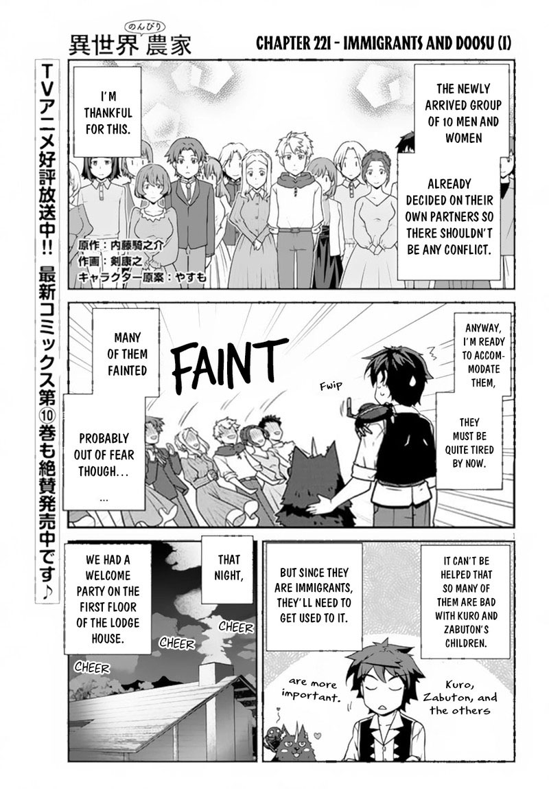Isekai Nonbiri Nouka 221 1
