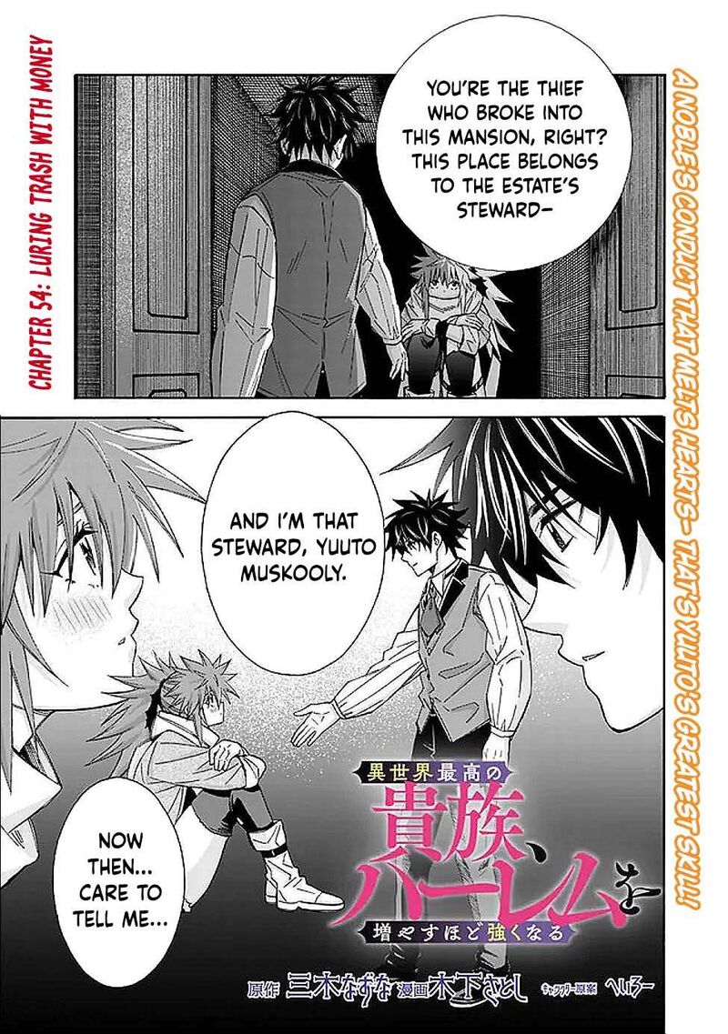 Isekai Saikou No Kizoku Harem O Fuyasu Hodo Tsuyoku Naru 54 2