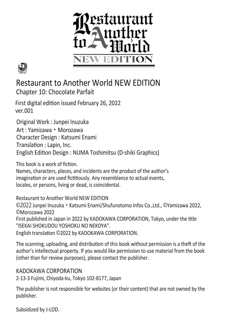 Isekai Shokudou Youshoku No Nekoya 10 33