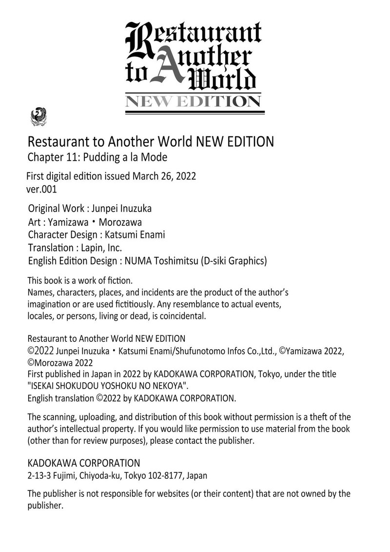 Isekai Shokudou Youshoku No Nekoya 11 34