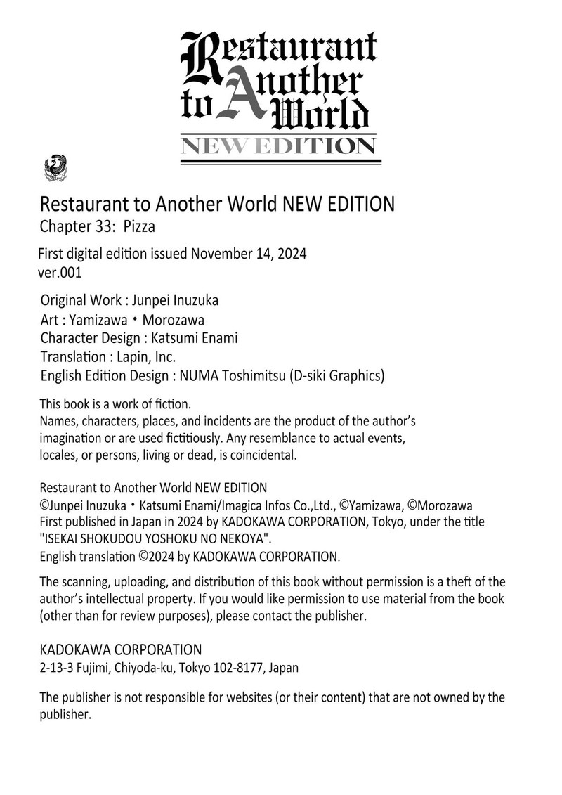 Isekai Shokudou Youshoku No Nekoya 33 29