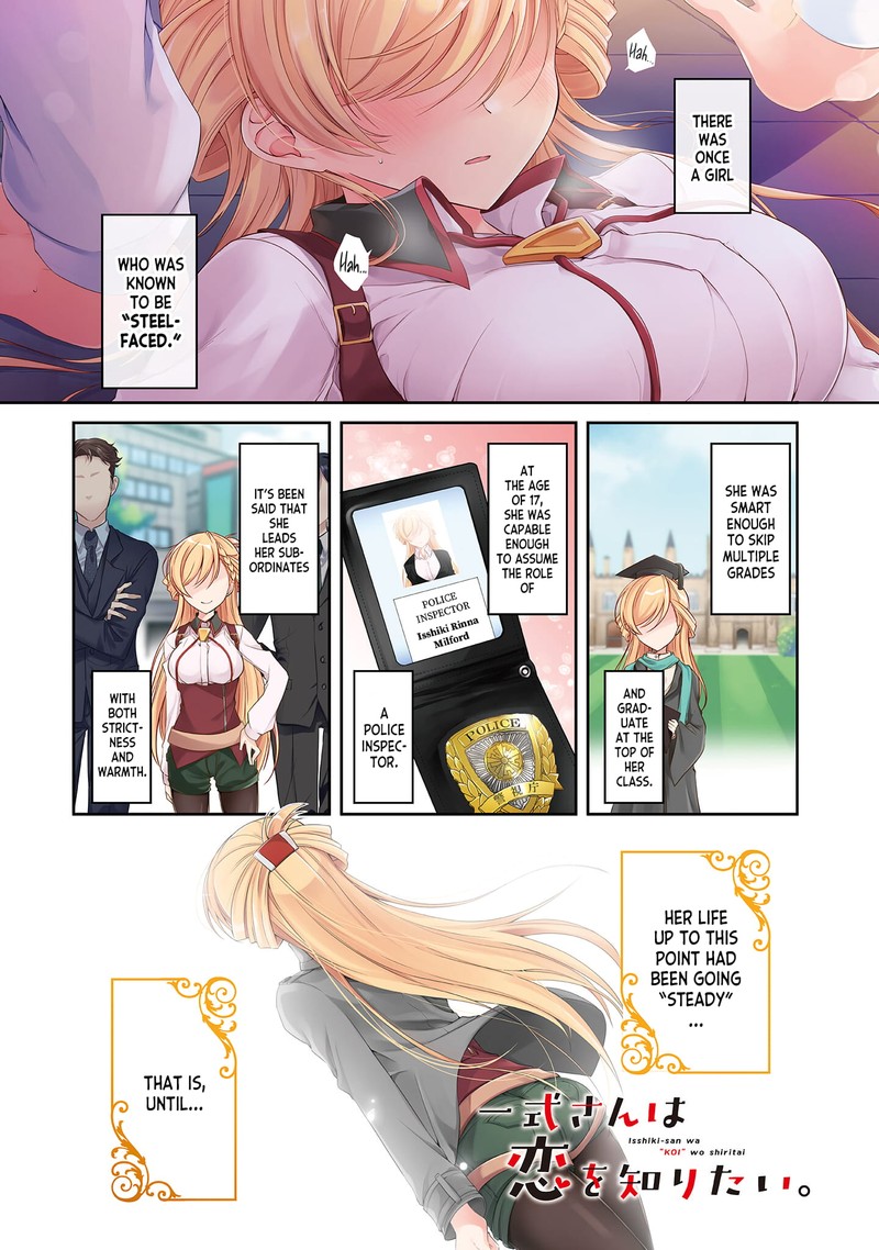 Isshiki San Wa Koi Wo Shiritai 1 1