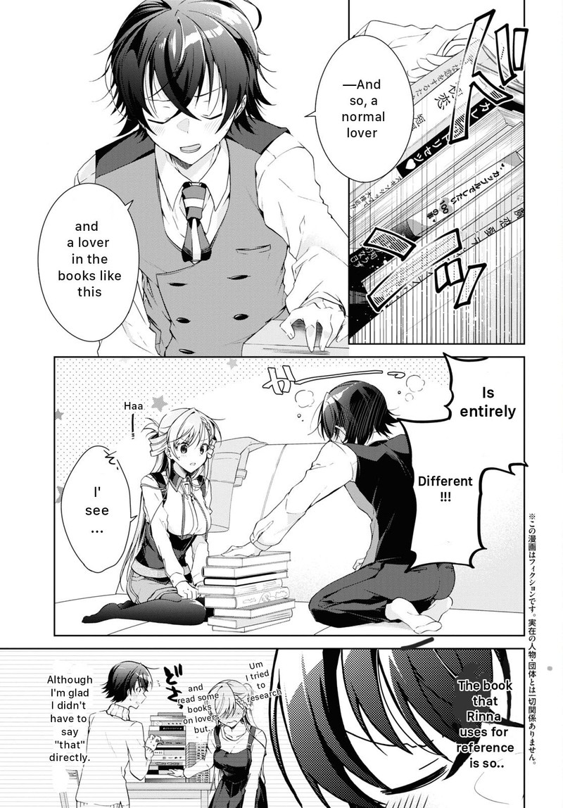 Isshiki San Wa Koi Wo Shiritai 18 4