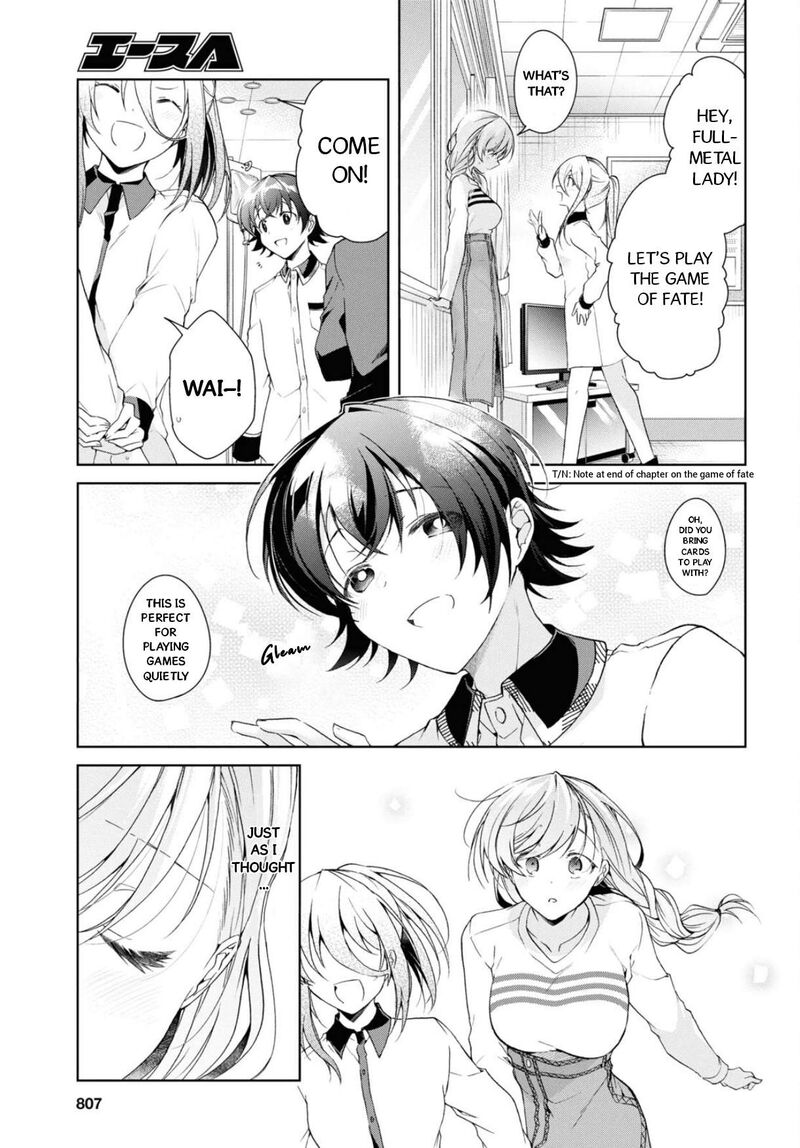 Isshiki San Wa Koi Wo Shiritai 37 12