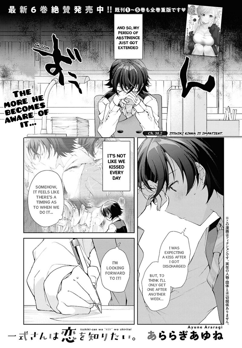 Isshiki San Wa Koi Wo Shiritai 38b 2