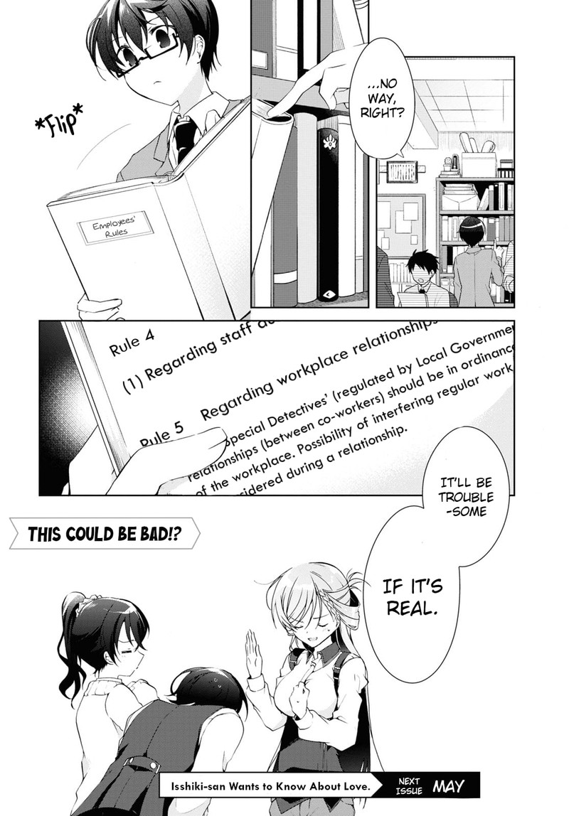 Isshiki San Wa Koi Wo Shiritai 8 36
