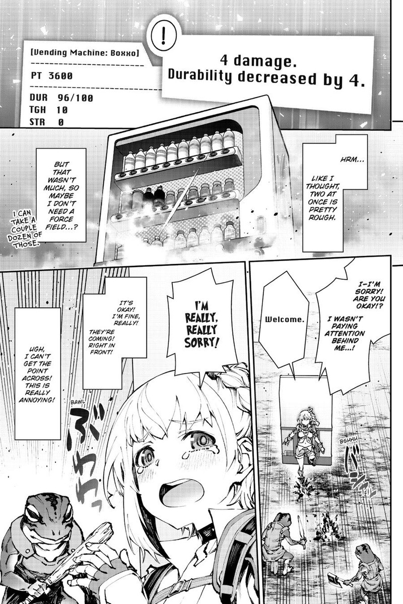 Jidou Hanbaiki Ni Umarekawatta Ore Wa Meikyuu Wo Samayou 4 20
