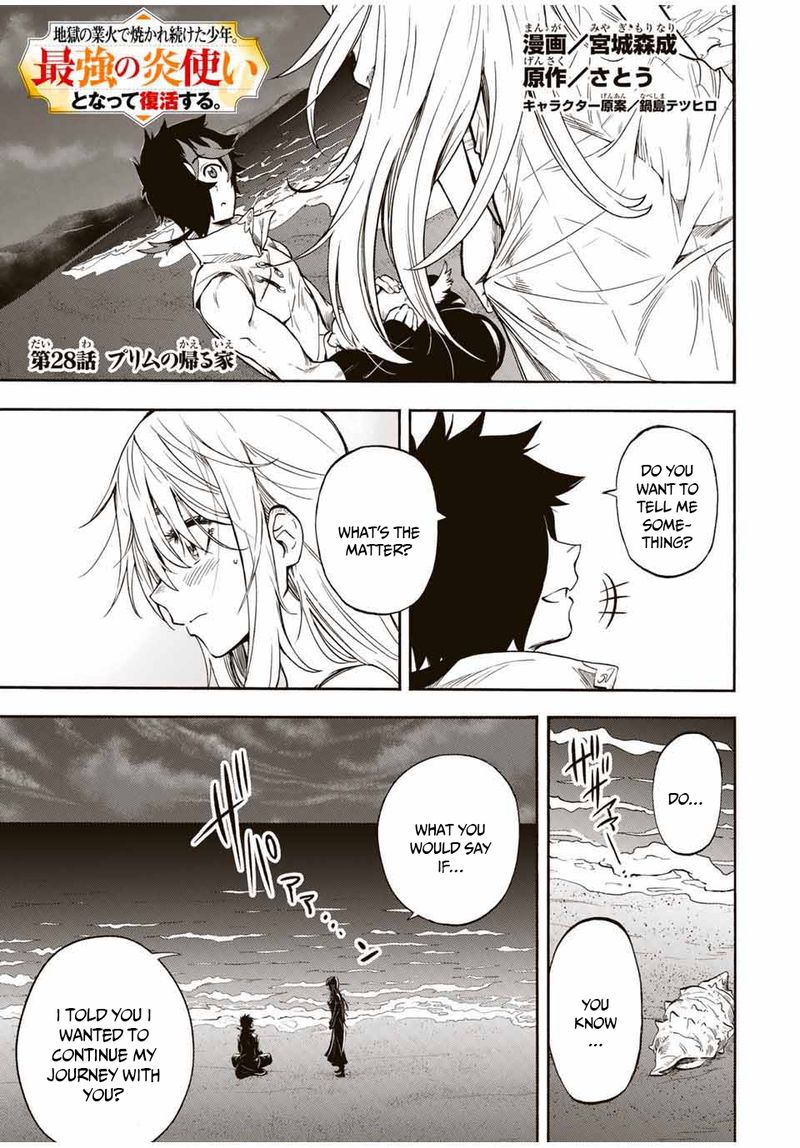 Jigoku No Gouka De Yaka Re Tsuzuketa Shounen Saikyou No Honou Tsukai To Natte Fukkatsu Suru 28 1