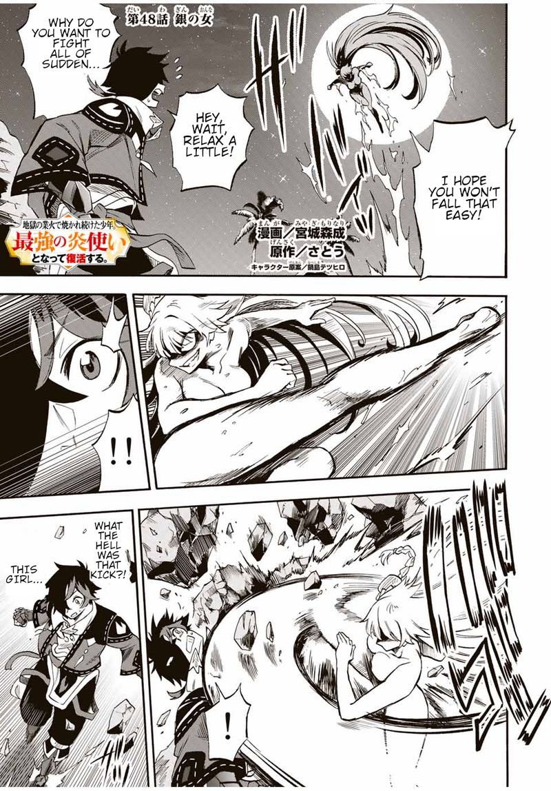 Jigoku No Gouka De Yaka Re Tsuzuketa Shounen Saikyou No Honou Tsukai To Natte Fukkatsu Suru 48 1