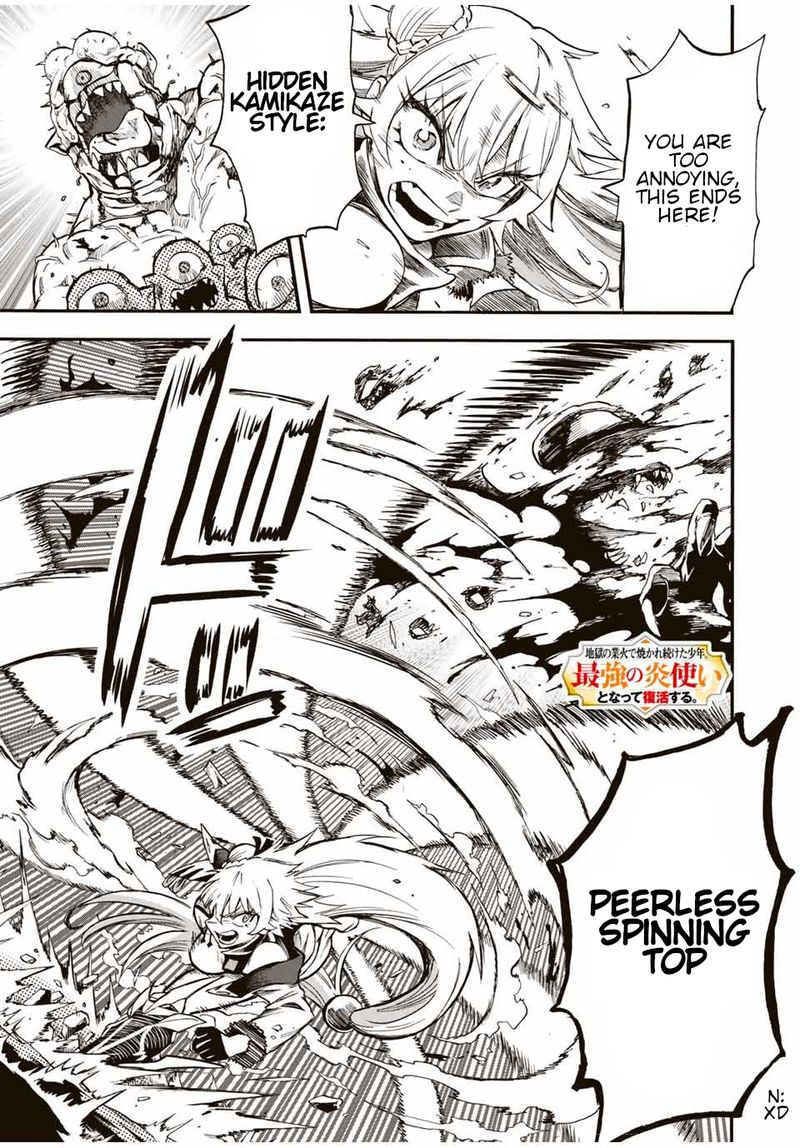 Jigoku No Gouka De Yaka Re Tsuzuketa Shounen Saikyou No Honou Tsukai To Natte Fukkatsu Suru 58 1