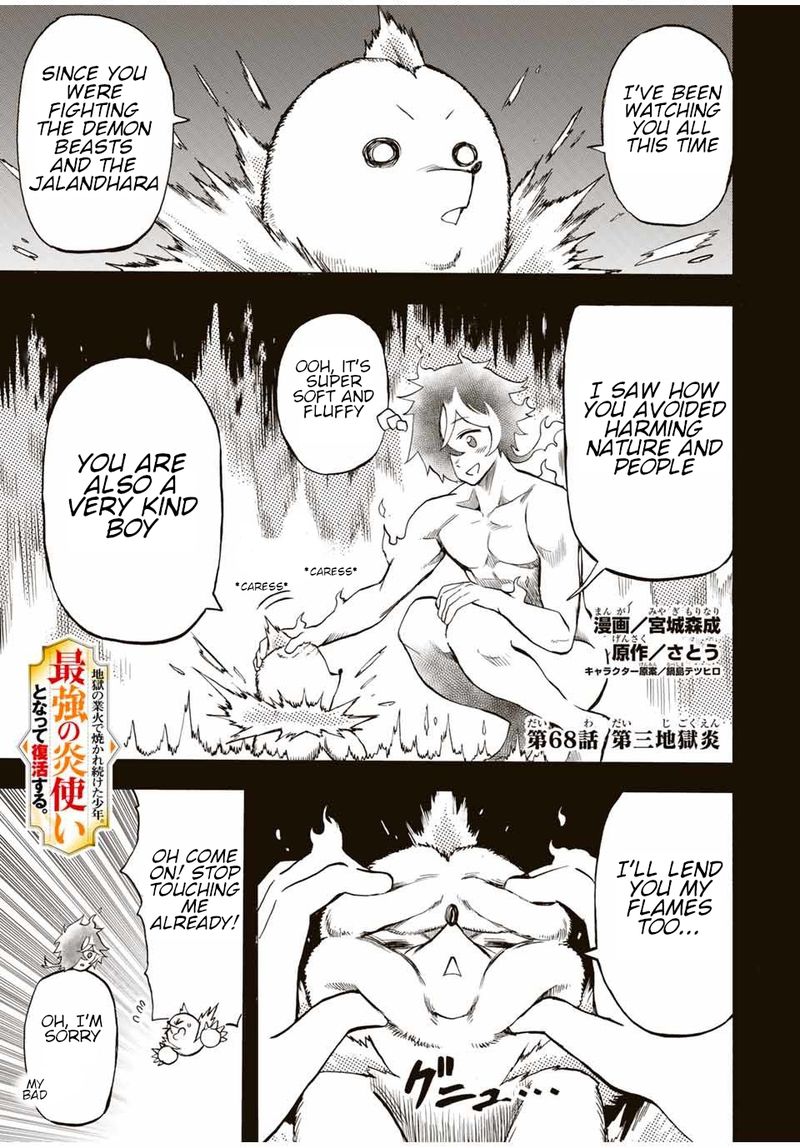 Jigoku No Gouka De Yaka Re Tsuzuketa Shounen Saikyou No Honou Tsukai To Natte Fukkatsu Suru 68 1