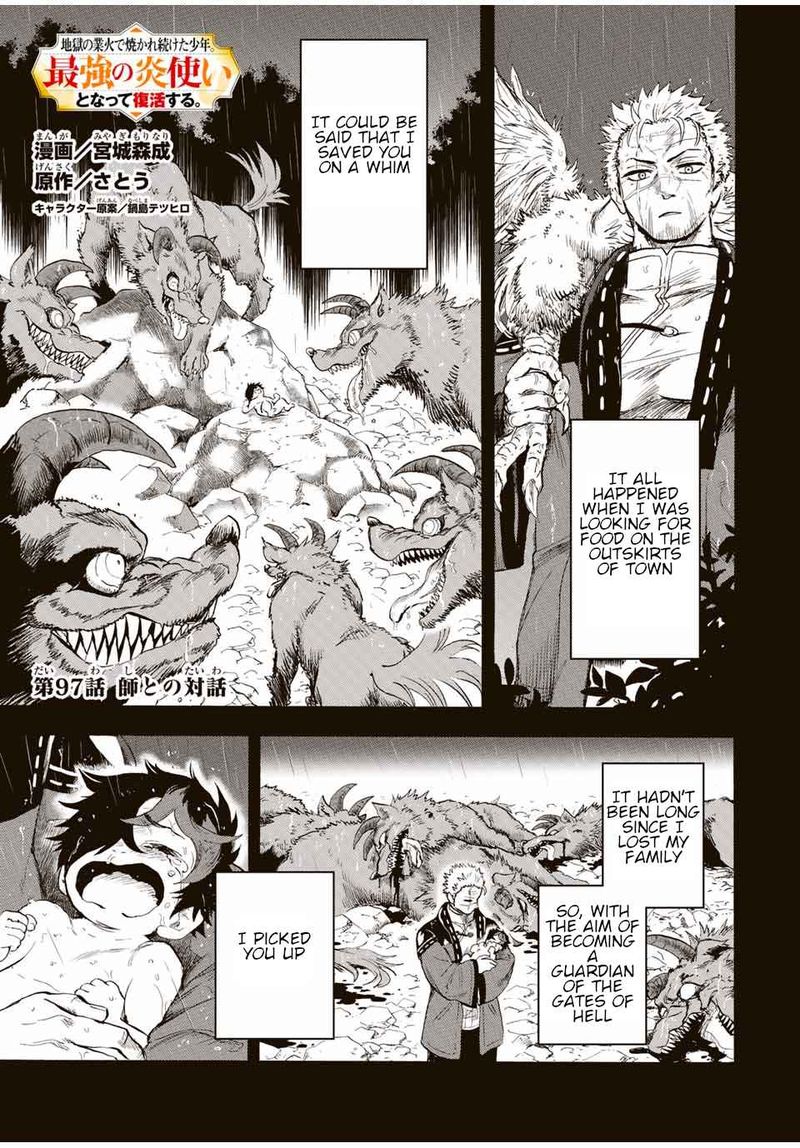 Jigoku No Gouka De Yaka Re Tsuzuketa Shounen Saikyou No Honou Tsukai To Natte Fukkatsu Suru 97 1
