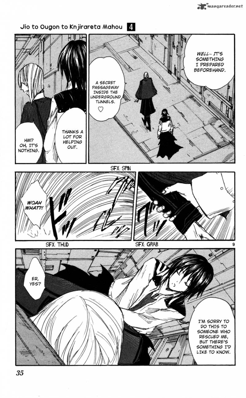 Jio To Ougon To Kinjirareta Mahou 28 9