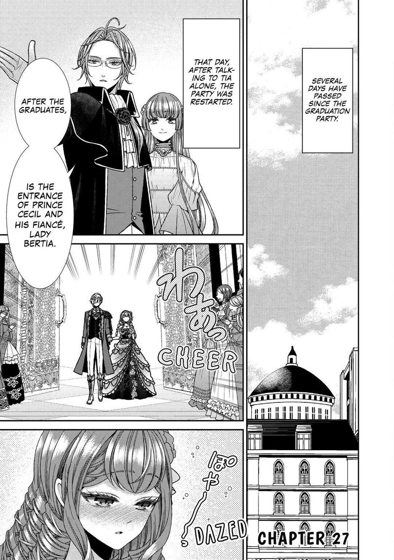 Jishou Akuyaku Reijou Na Konyakusha No Kansatsu Kiroku 27 1