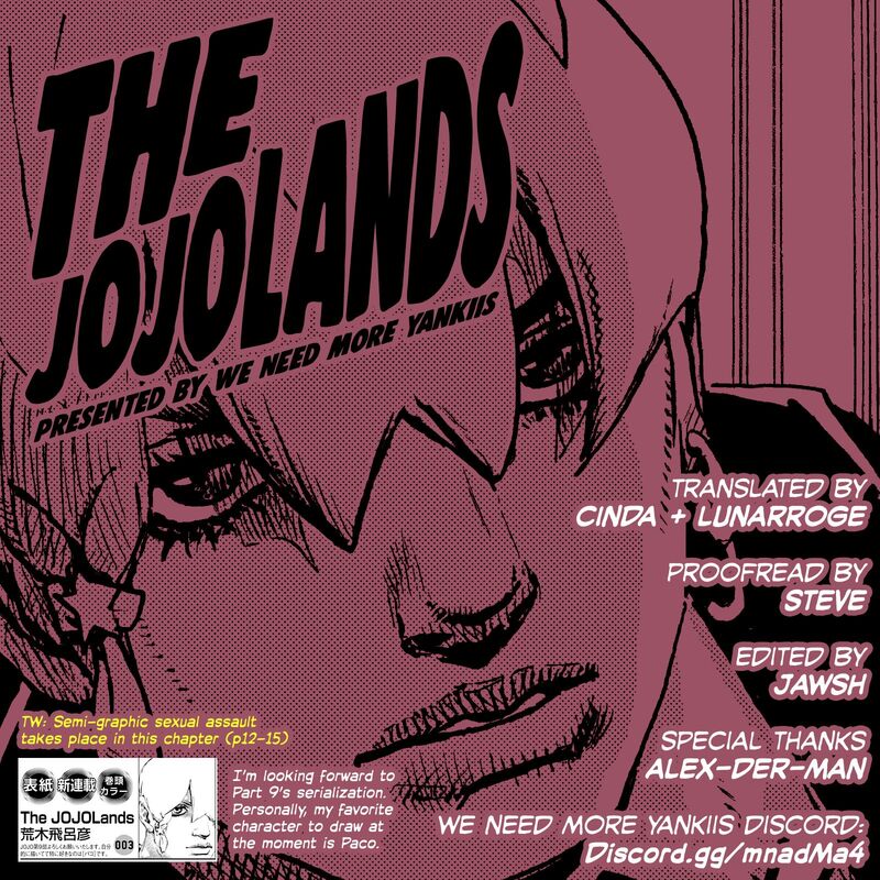 Jojo No Kimyou Na Bouken Part 9 The Jojolands 1 1